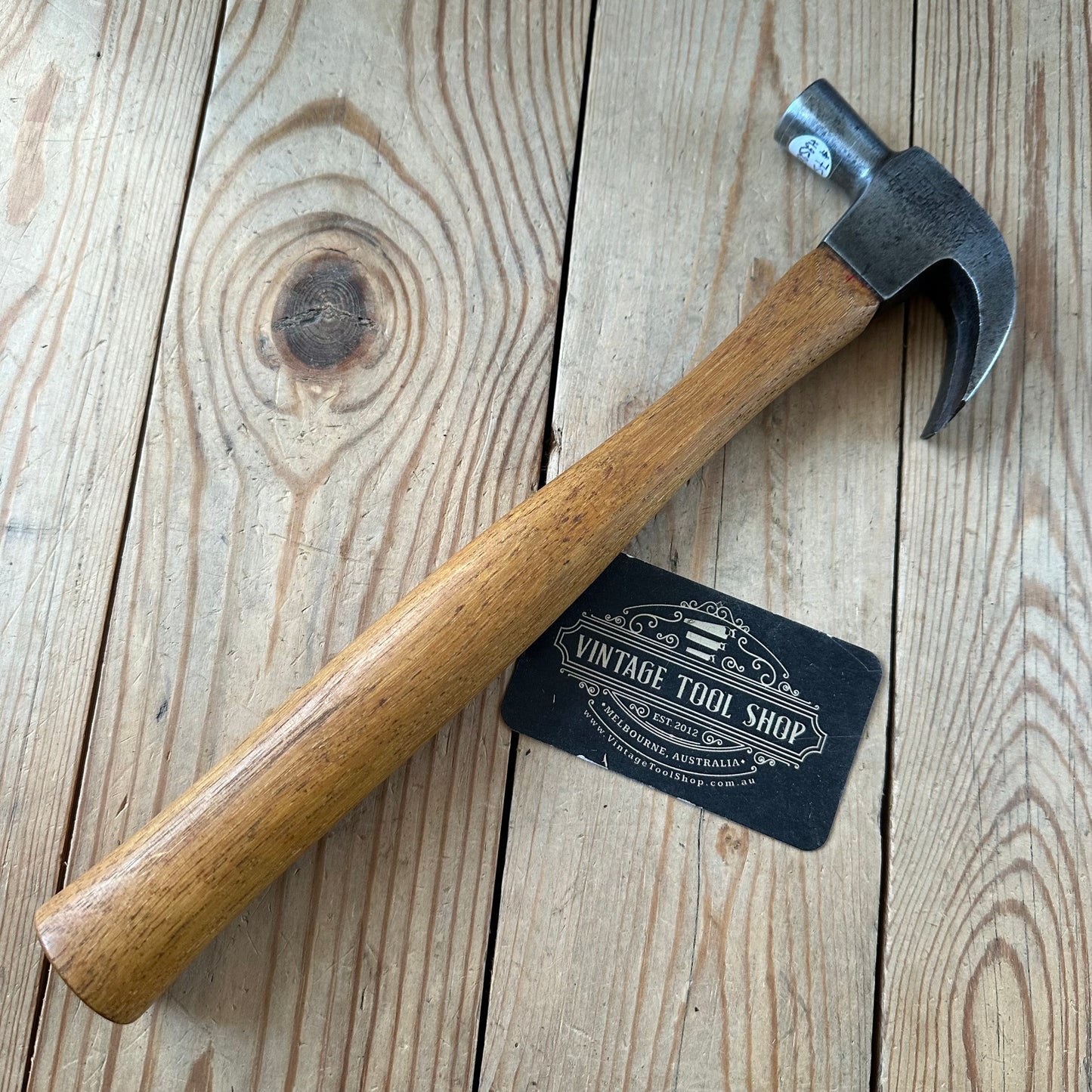 H2528 Vintage small Henry CHENEY USA carpenters HAMMER