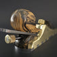 INCREDIBLE! Contemporary PETER WEBB Melbourne IRISH PATTERN Low Angle INFILL PLANE in Stunning BLACK & WHITE EBONY