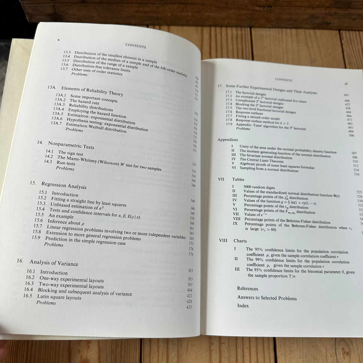 N2021 Vintage 1982 BOOK INTRODUCTORY ENGINEERING STATISTICS 3rd edition by I.Guttman, S.S.Wilks & J.Stuart Hunter