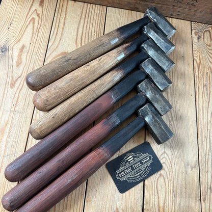 JMB Blacksmith made LARGE HAND FORGED 1045 steel DOG HEAD HAMMERS. Made by Jacob Marcus BONESAW