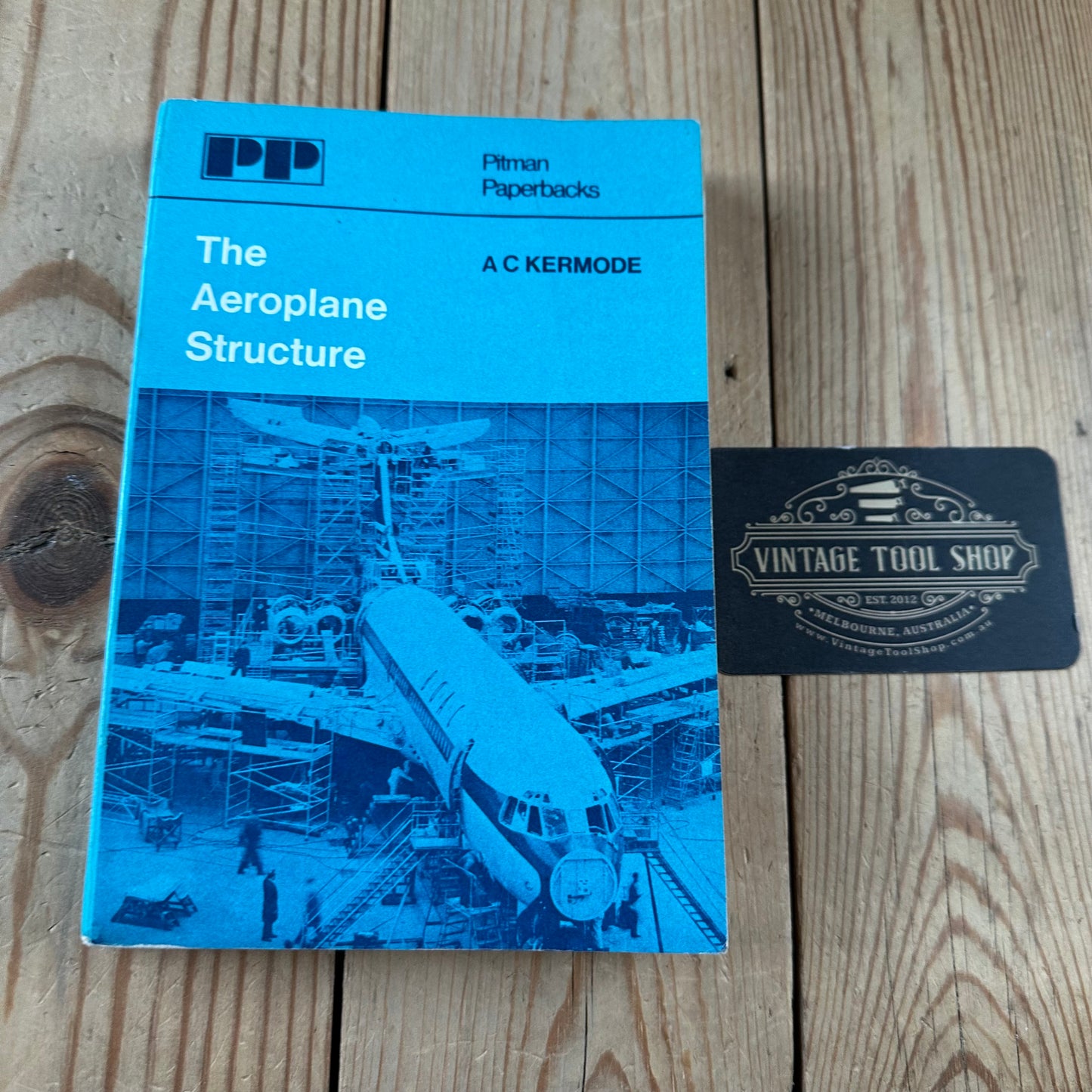 XBN171 Vintage 1972 BOOK THE AEROPLANE STRUCTURE A.C.Kermode