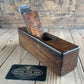 Y1281 Antique FRENCH LIVE OAK Wooden SMOOTHING PLANE display