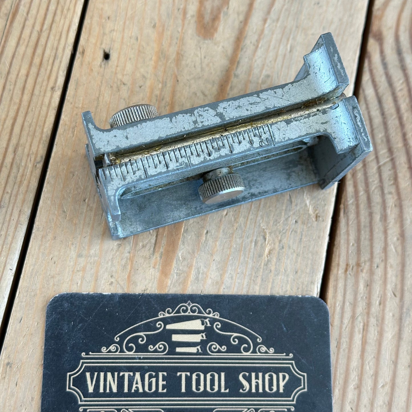 D1505 Vintage STANLEY USA No.95 butt GAUGE