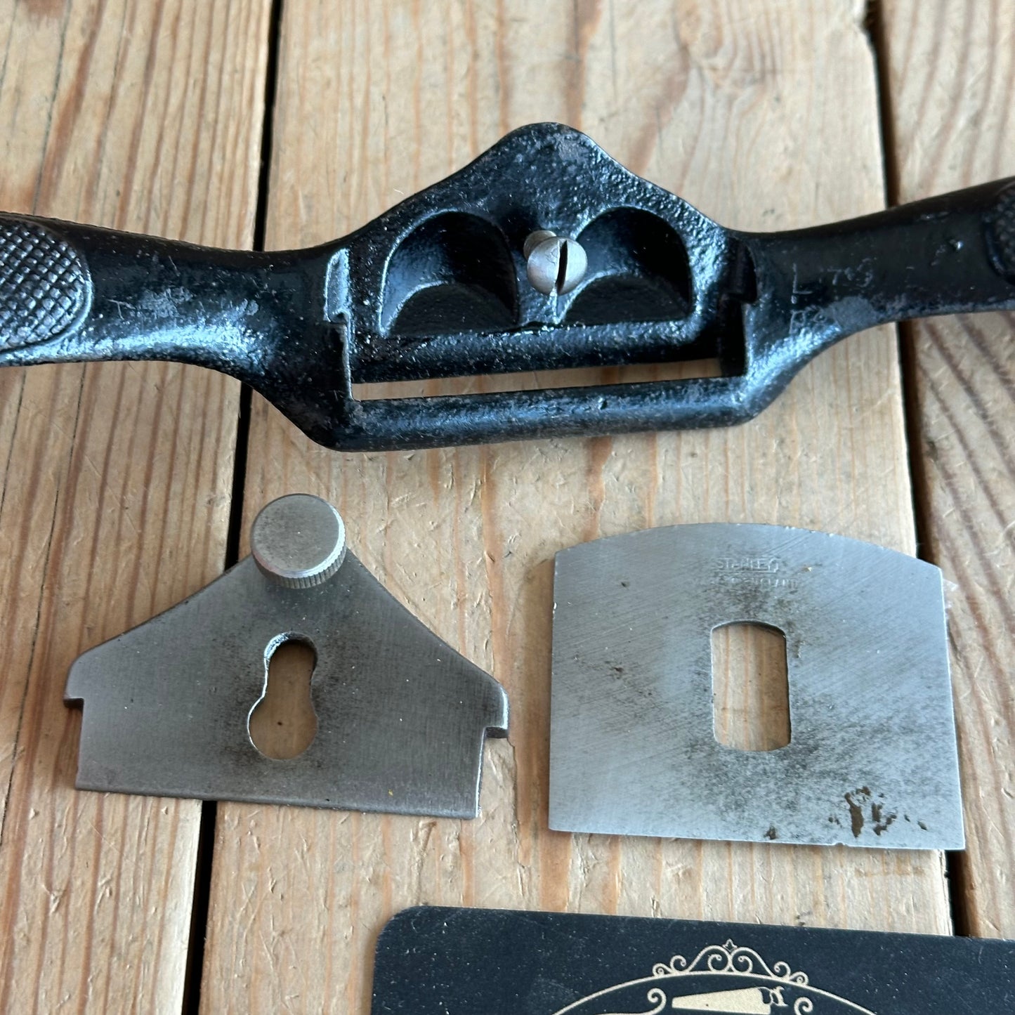 D1526 Vintage STANLEY England No.51 flat base SPOKESHAVE