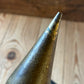 H2524 Vintage large brass TEARDROP PLUMB BOB