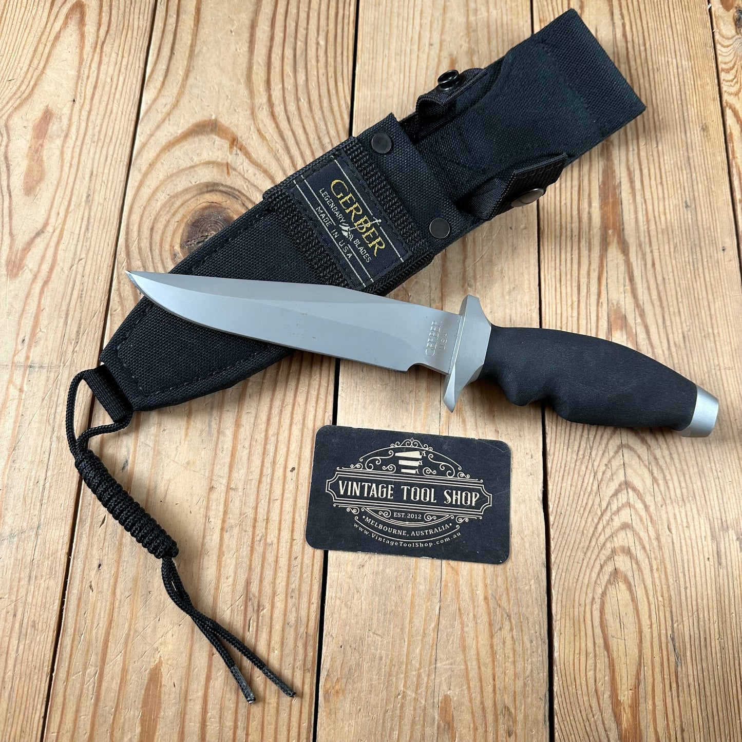 K35 COOL! Vintage GERBER USA LMF Infantry KNIFE 1993-96 vintage