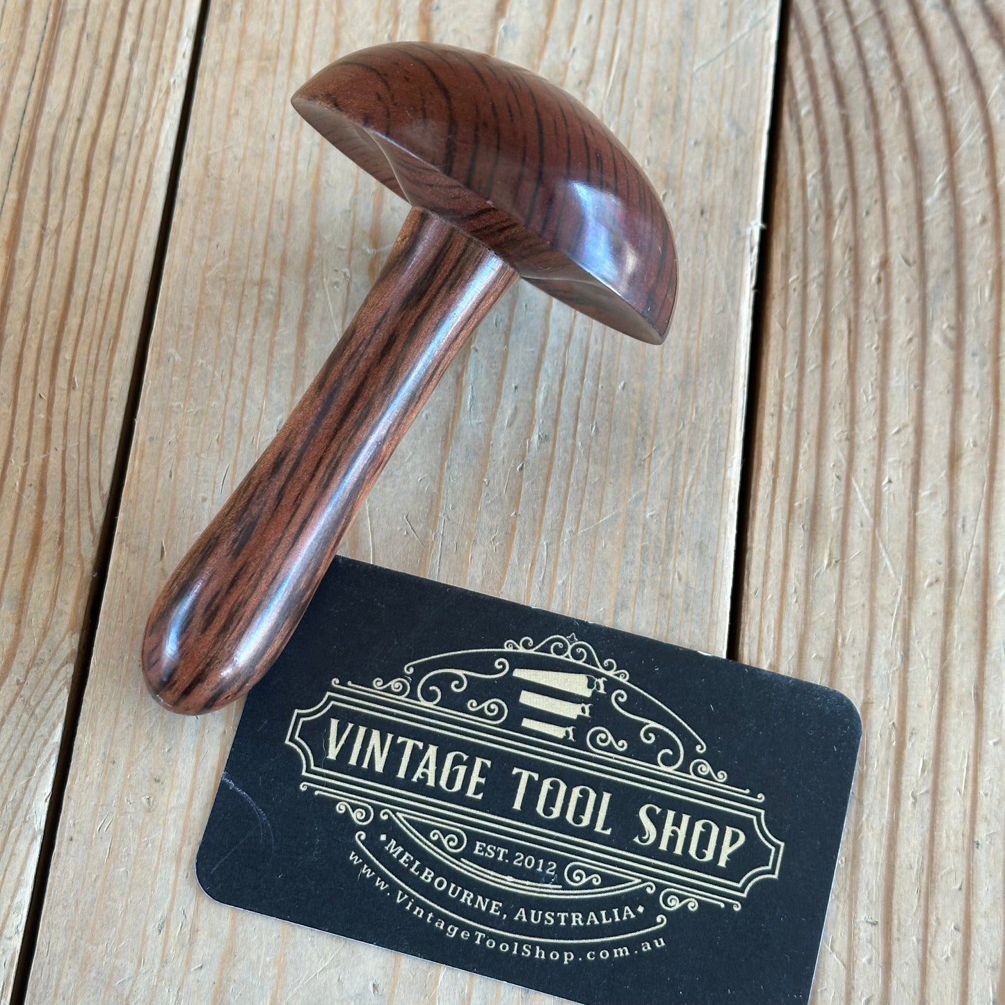 TS24-TS33 Australian made NEW! Tiger Myrtle DARNING MUSHROOM mending tool