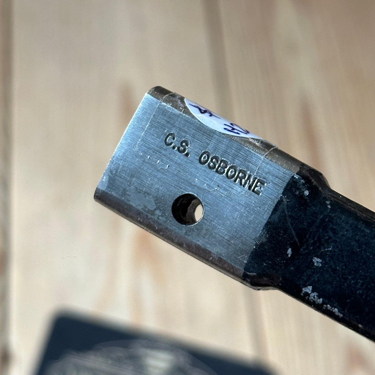H2542 Vintage C.S.OSBORNE USA 4mm RIVET PUNCH