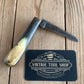 SOLD D1276 Vintage Sheffield G.BUTLER England HORN handled folding POCKET KNIFE