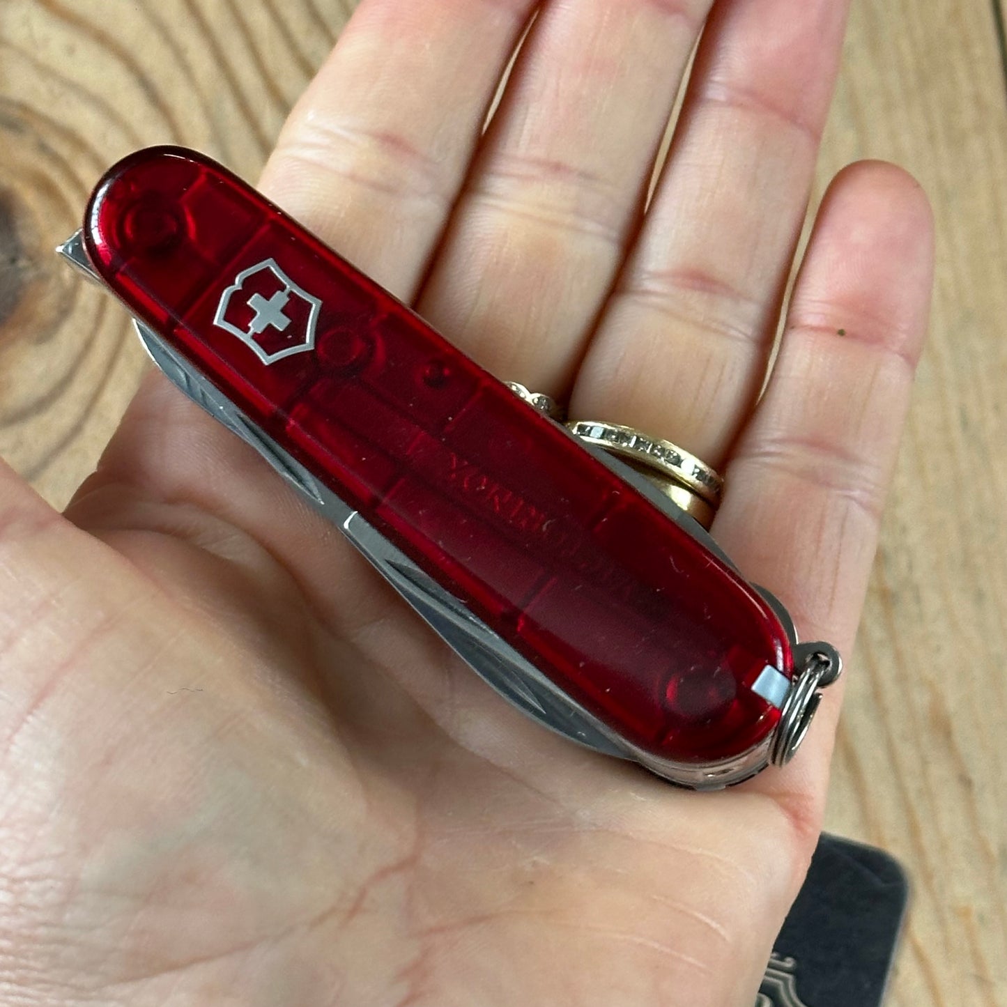 K63 ULTRA RARE! Vintage Collectable Victorinox SWISS FLAME SWISS ARMY KNIFE