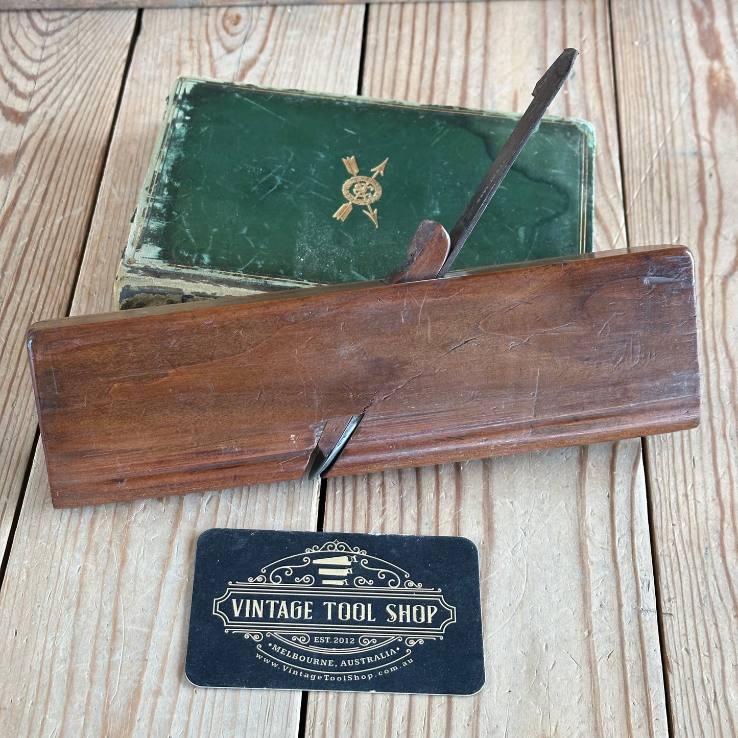 Y1804 Vintage COOL FRENCH Wooden HOLLOWING PLANE