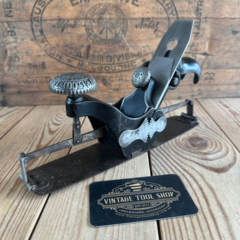 N1927 EARLY! Antique STANLEY USA Type 1 1877-80 No.113 COMPASS Plane