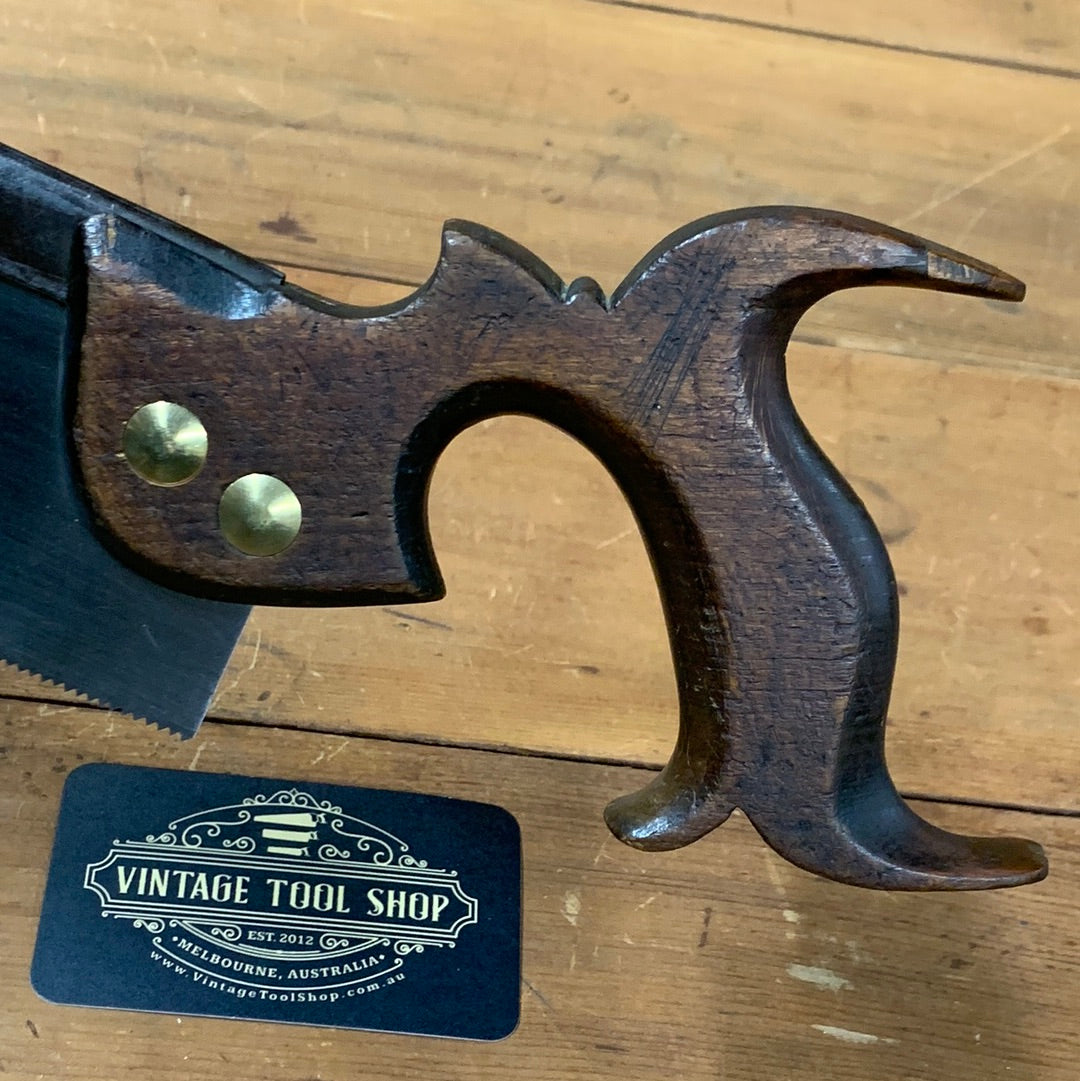 S518 Premium Quality Vintage SHARP! JOHNSON SAW BACKSAW