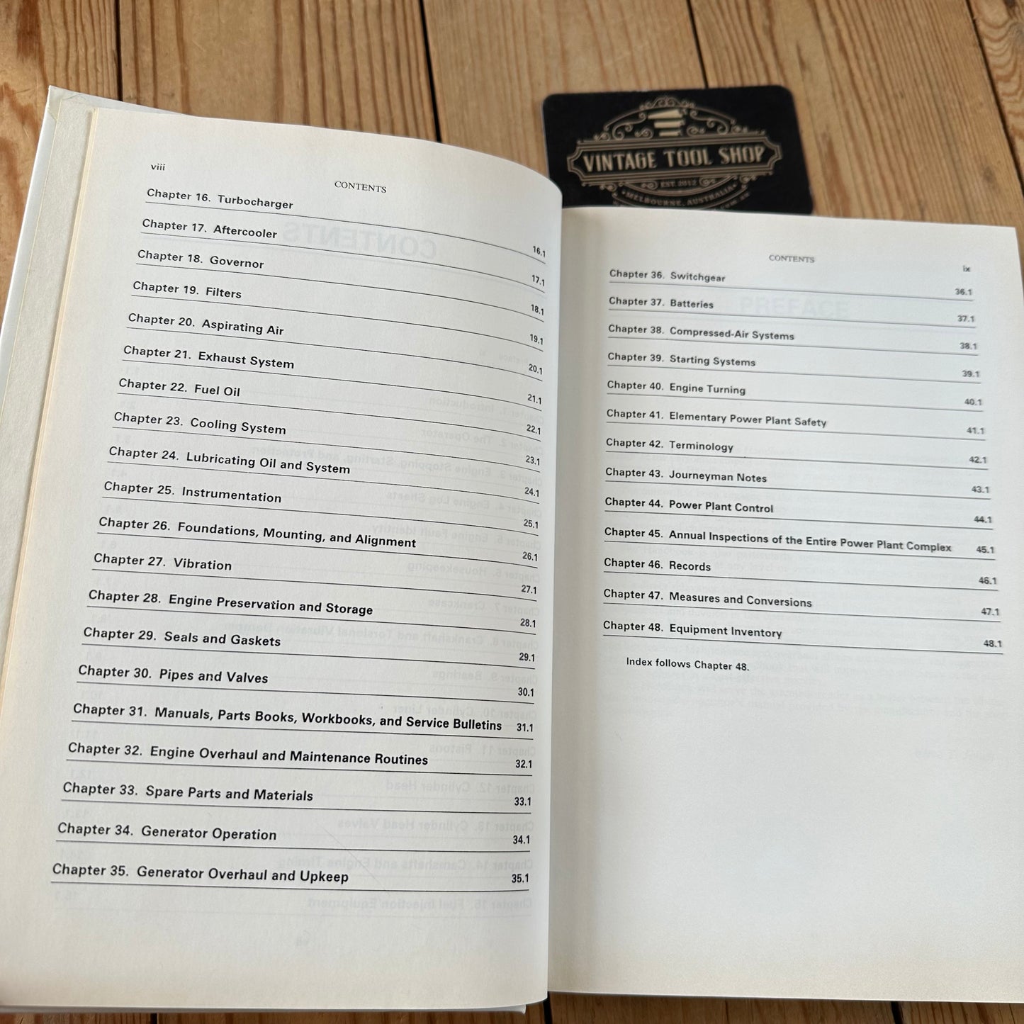 XBN66 Vintage 1991 BOOK DIESEL PLANT OPERATIONS HANDBOOK by C.T.Jones