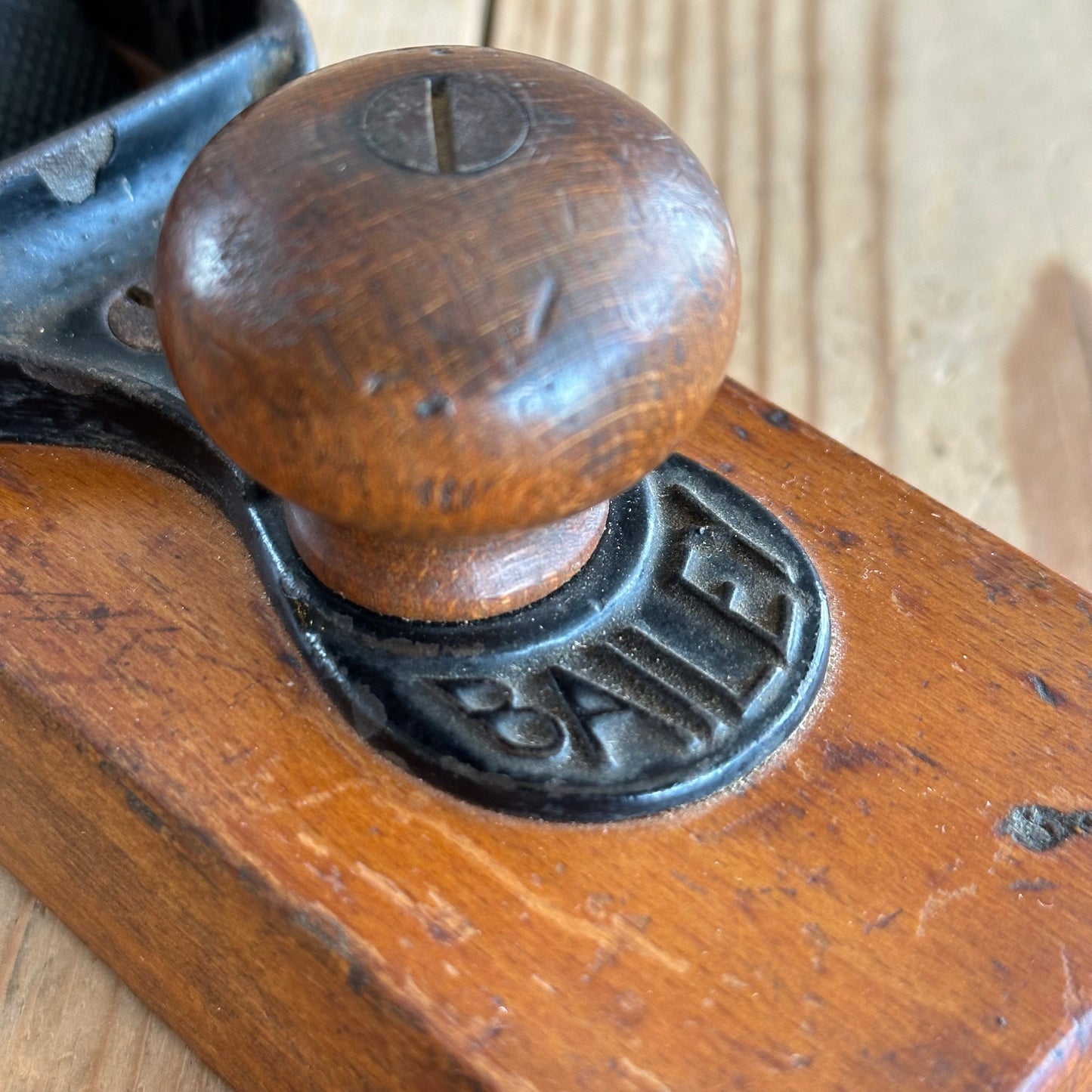 N1225 Antique STANLEY Rule & Level No.26 transitional plane