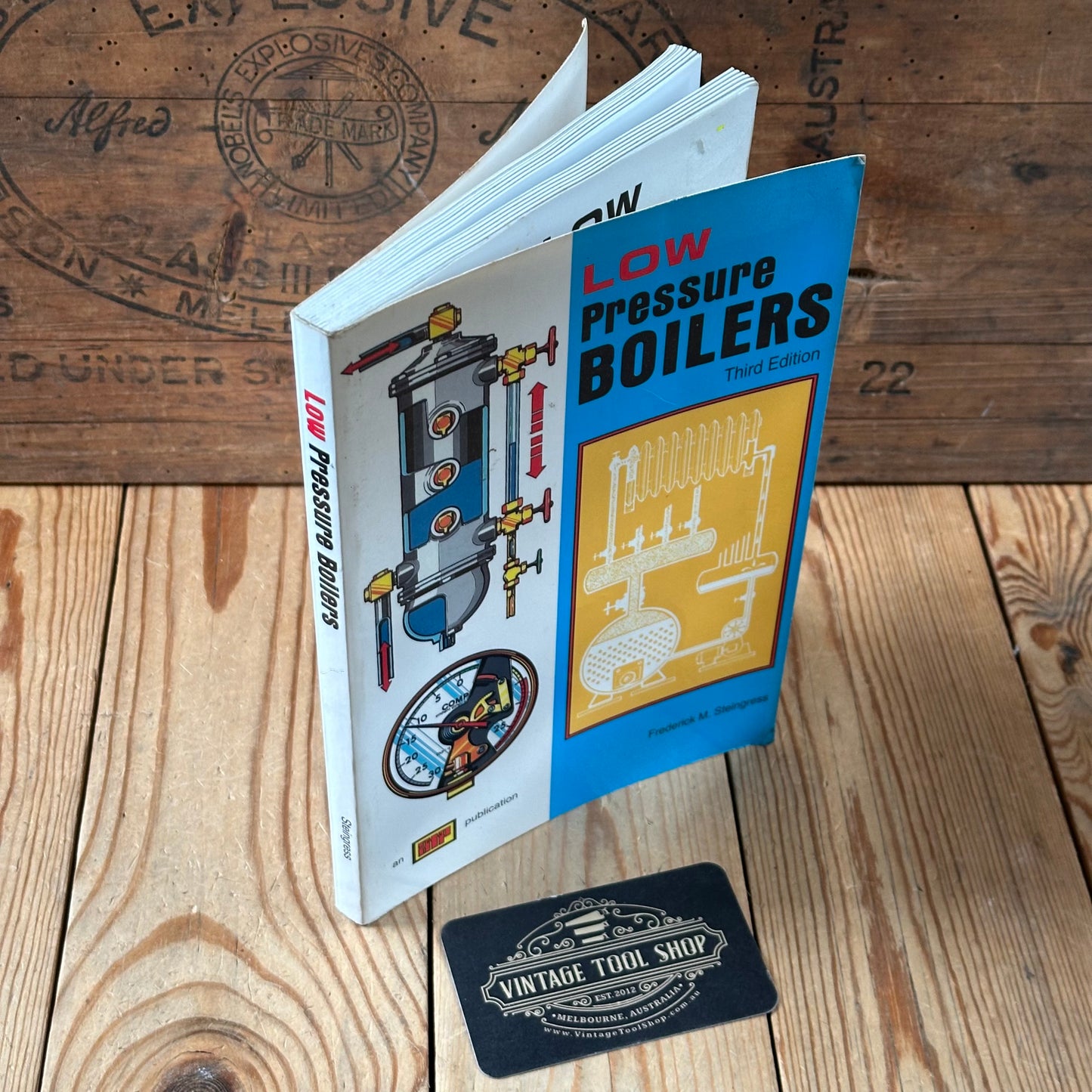 XBN109 Vintage 1994 on LOW PRESSURE BOILERS BOOK by F.M.Steingress