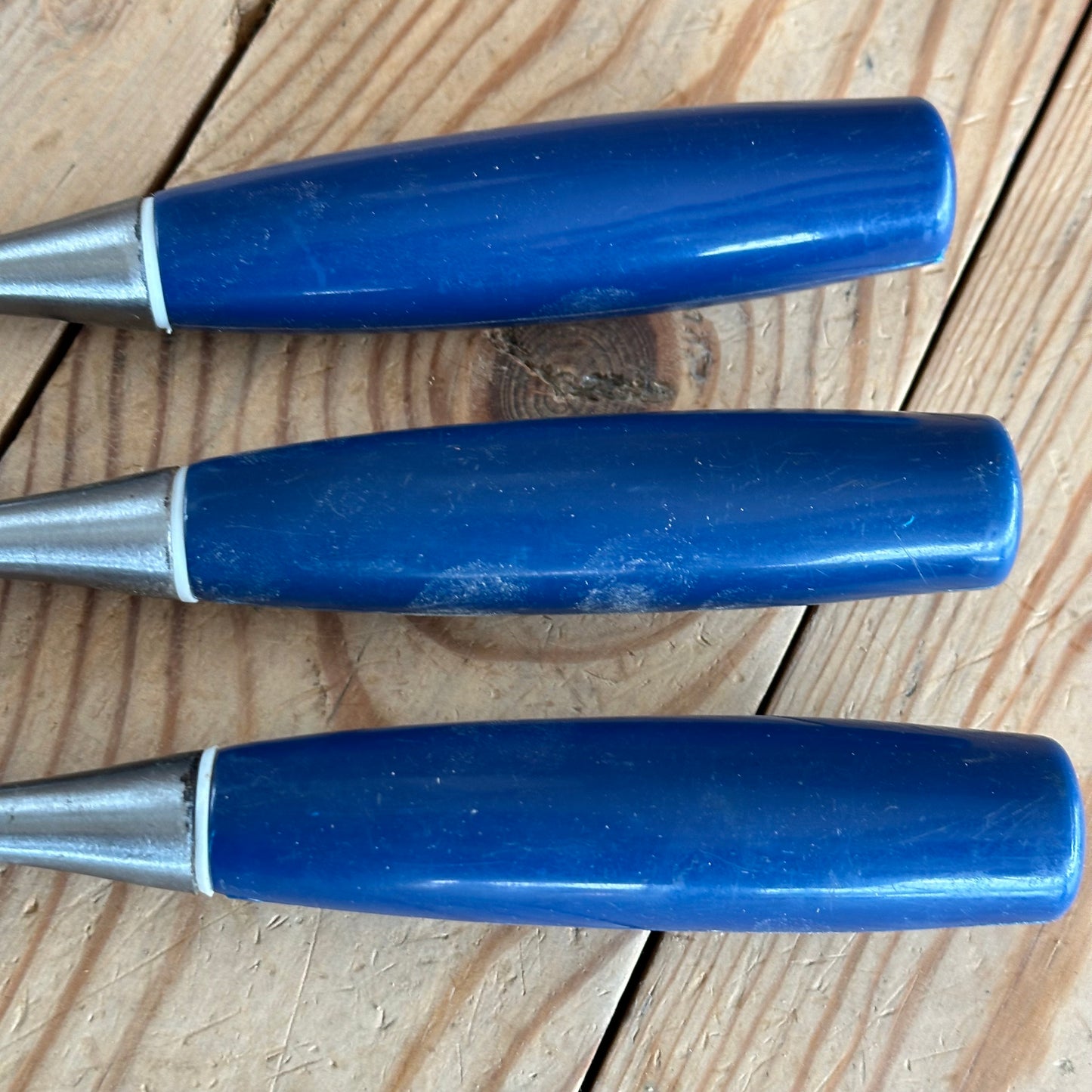 H1297 Vintage 3x beveled CHISELS