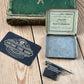 H2396 Vintage tiny JEWELLERS WATCHMAKERS taps & die in vintage Phillips tin