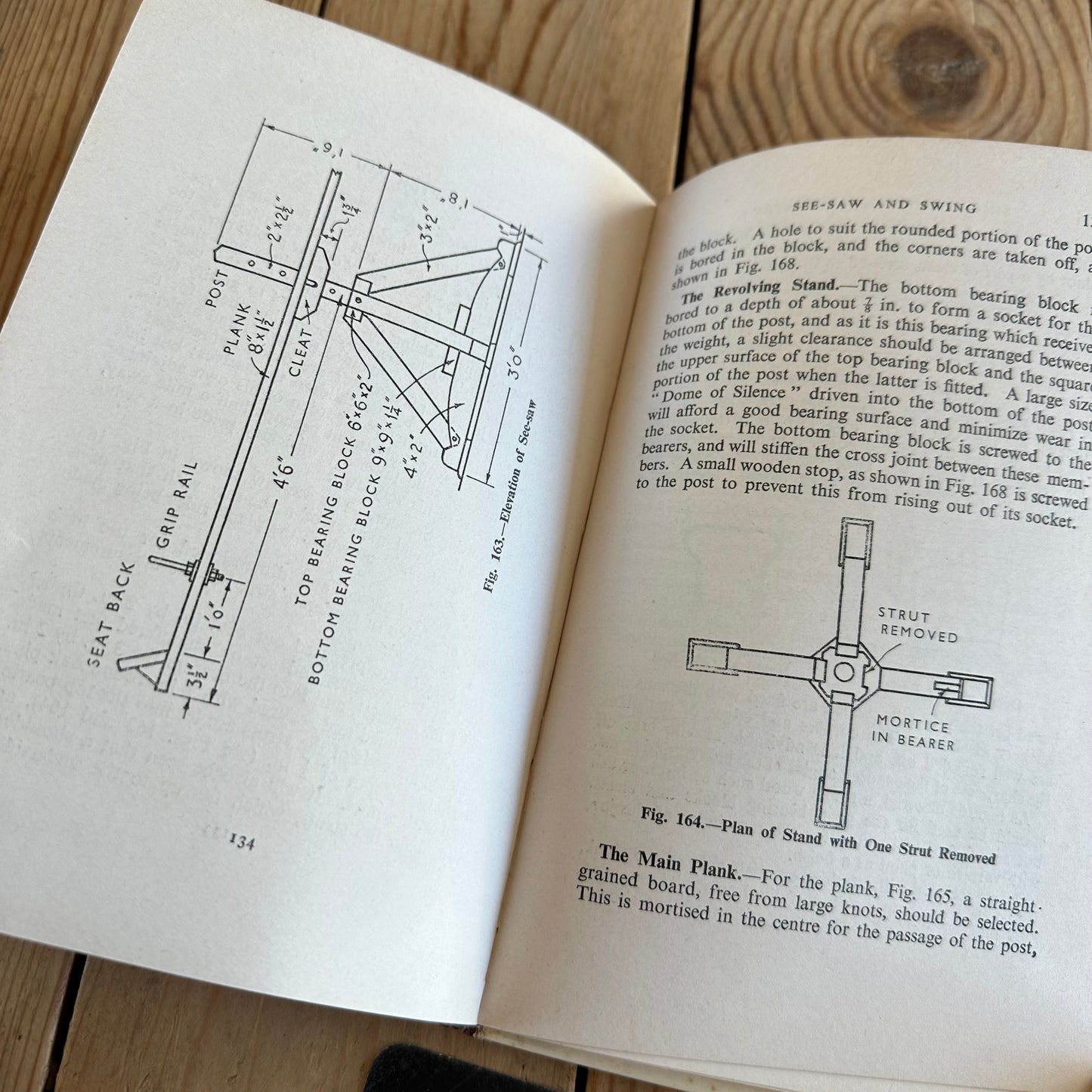 XB1-30 Vintage 1953 SIMPLE OUTDOOR CARPENTEY BOOK by Edward W. Hobbs