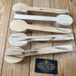 NEW! 1x Tasmanian BLACKHEART SASSAFRAS whittling SPOON carving BLANK