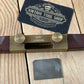 C4 TIDY! Contemporary Australian HNT GORDON Beefwood FLAT SOLE  SPOKESHAVE IOB