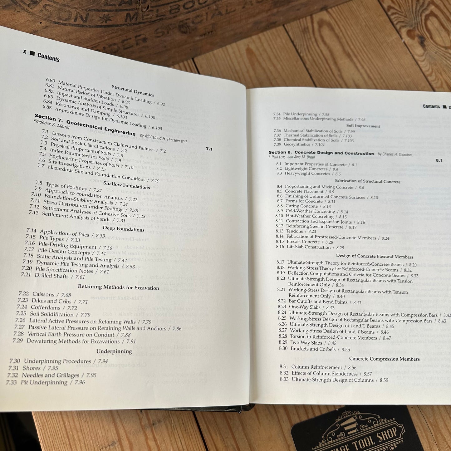 XBN64 Vintage 1995 BOOK STANDARD HANDBOOK for CIVIL ENGINEERS by F.S.Merritt & M.K.Loftin & J.T.Ricketts 4th edition