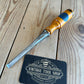 H1581 Vintage E.A. BERG Sweden 8mm 3/8” socketed BEVEL CHISEL