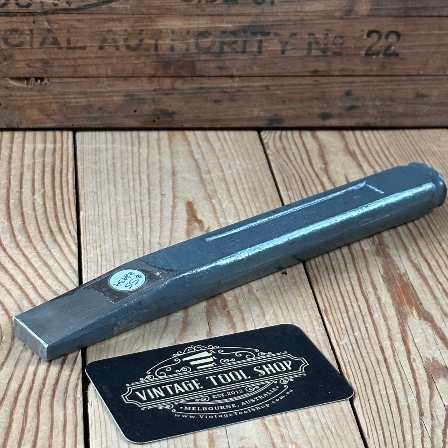 H2434 Vintage GREGSTEEL Australia RIVET BUSTER COLD CHISEL