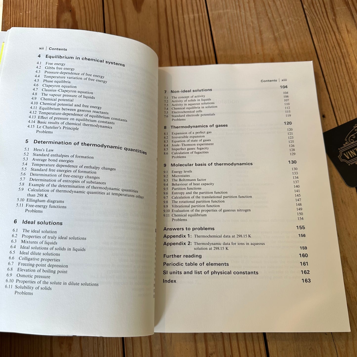 XBN5 Vintage 1995 Basic Chemical Thermodynamics BOOK by E.B.Smith