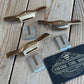 N900 Vintage set of 3 ALDON DETROIT BRONZE MINI SPOKESHAVES spoke shave