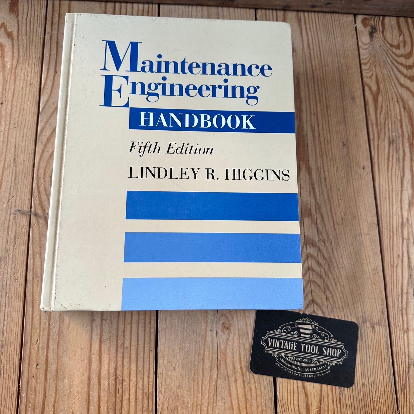 XBN113 Vintage 1995 BOOK MAINTENANCE ENGINEERING HANDBOOK 5th Edition by L.R.Higgins