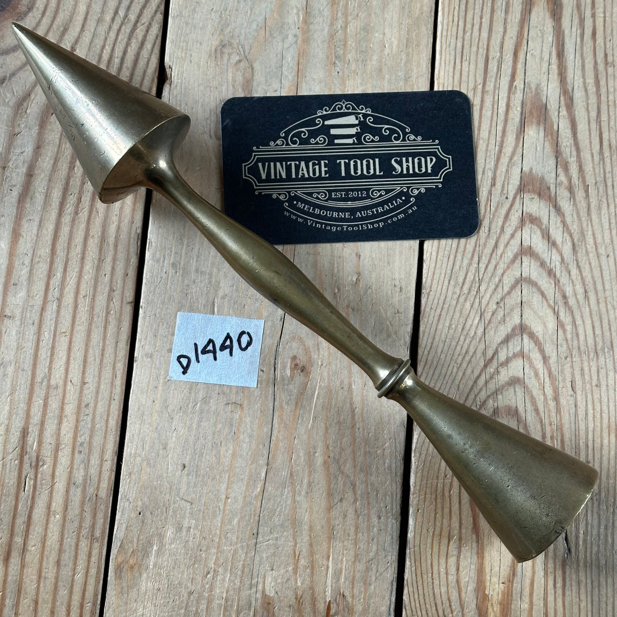 D1435-D1440 RARE! Vintage 1x BRASS Bronze Pipe Organ TUNING CONES