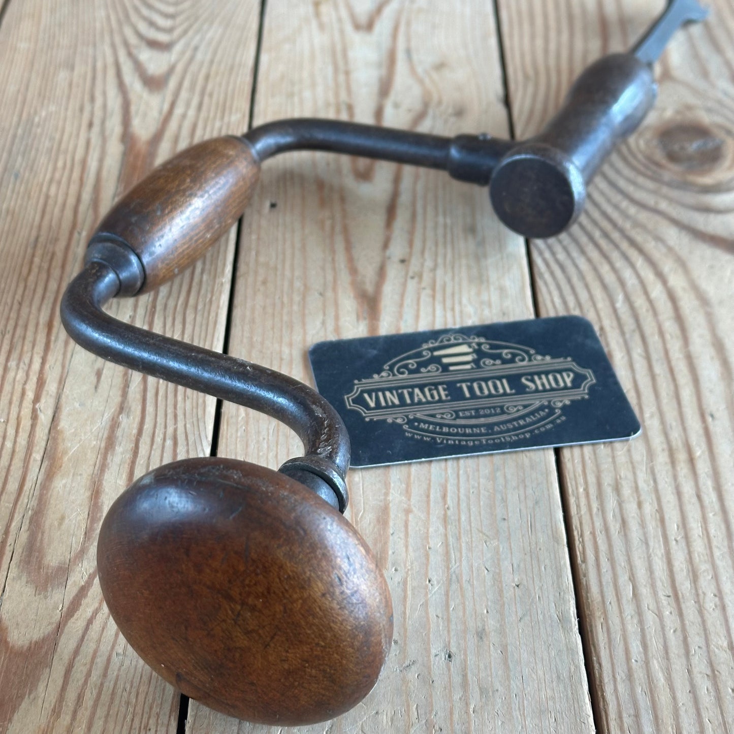 T4567 UNUSUAL! Vintage PATENTED BRACE DRILL