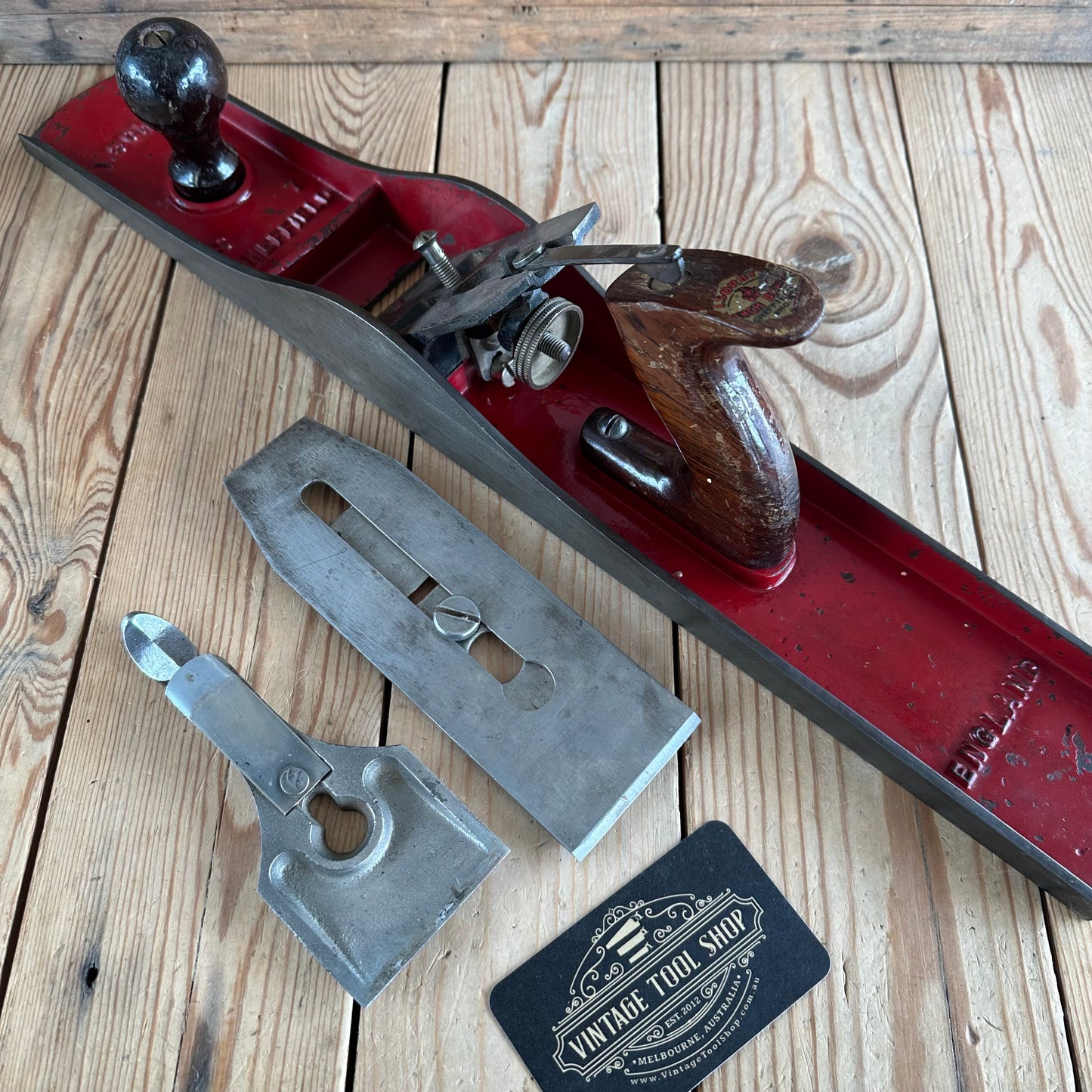SOLD. N865 SCARCE! Vintage I.SORBY S7 England jointer PLANE