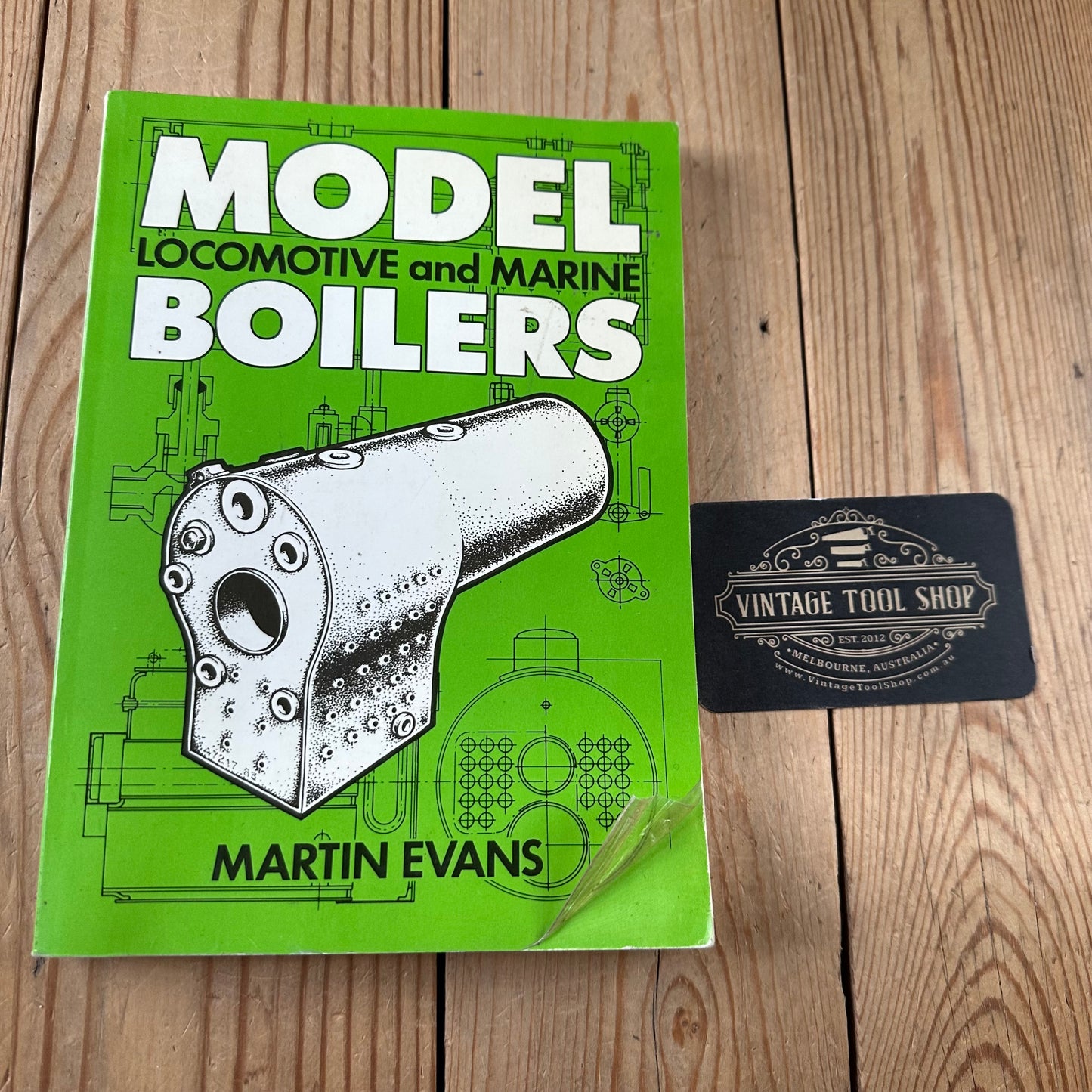 XBN80 Vintage 1988 BOOK MODEL LOCOMOTIVE and MARINE BOILERS by Martin Evans