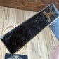 H2512 Vintage large fancy EBONY & brass 14” SQUARE