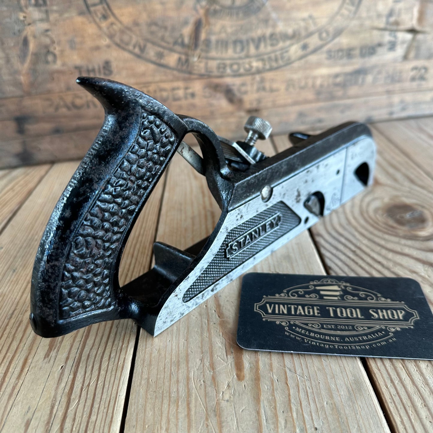 H1957 Vintage STANLEY England No.78 Duplex RABBET rebate plane