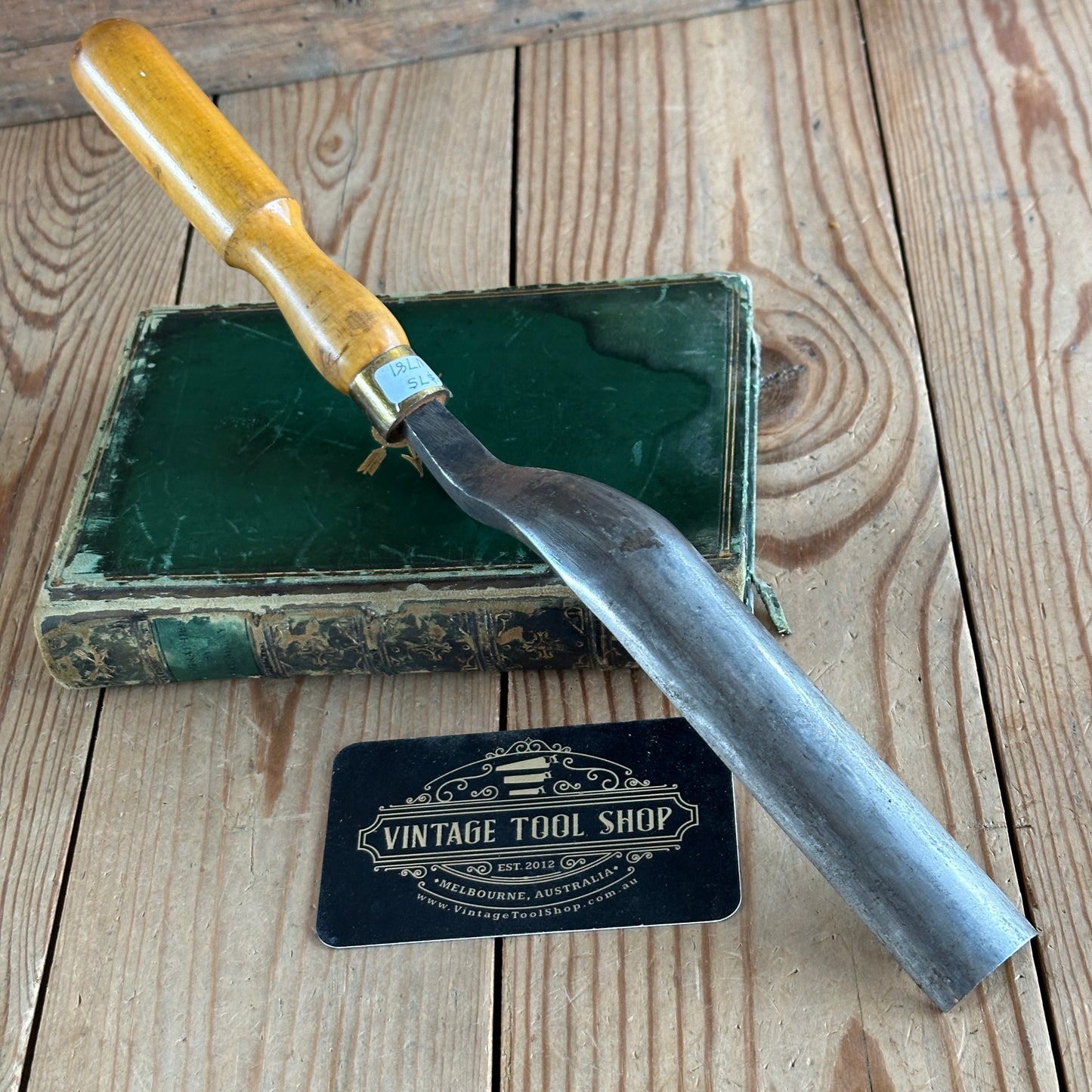 N781 Vintage cranked Paring GOUGE CHISEL