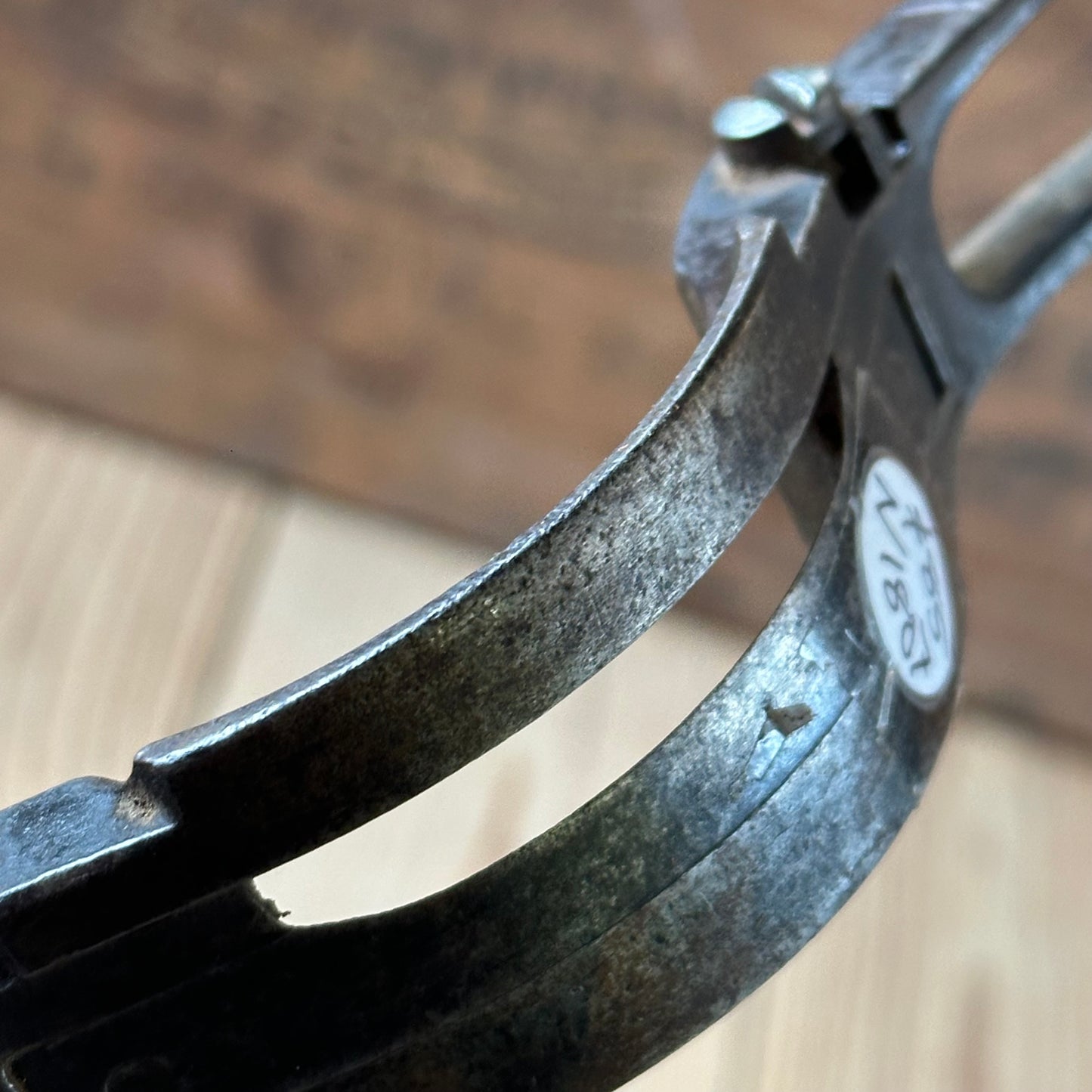 N1807 Vintage HEEL SHAVE spokeshave Travisher