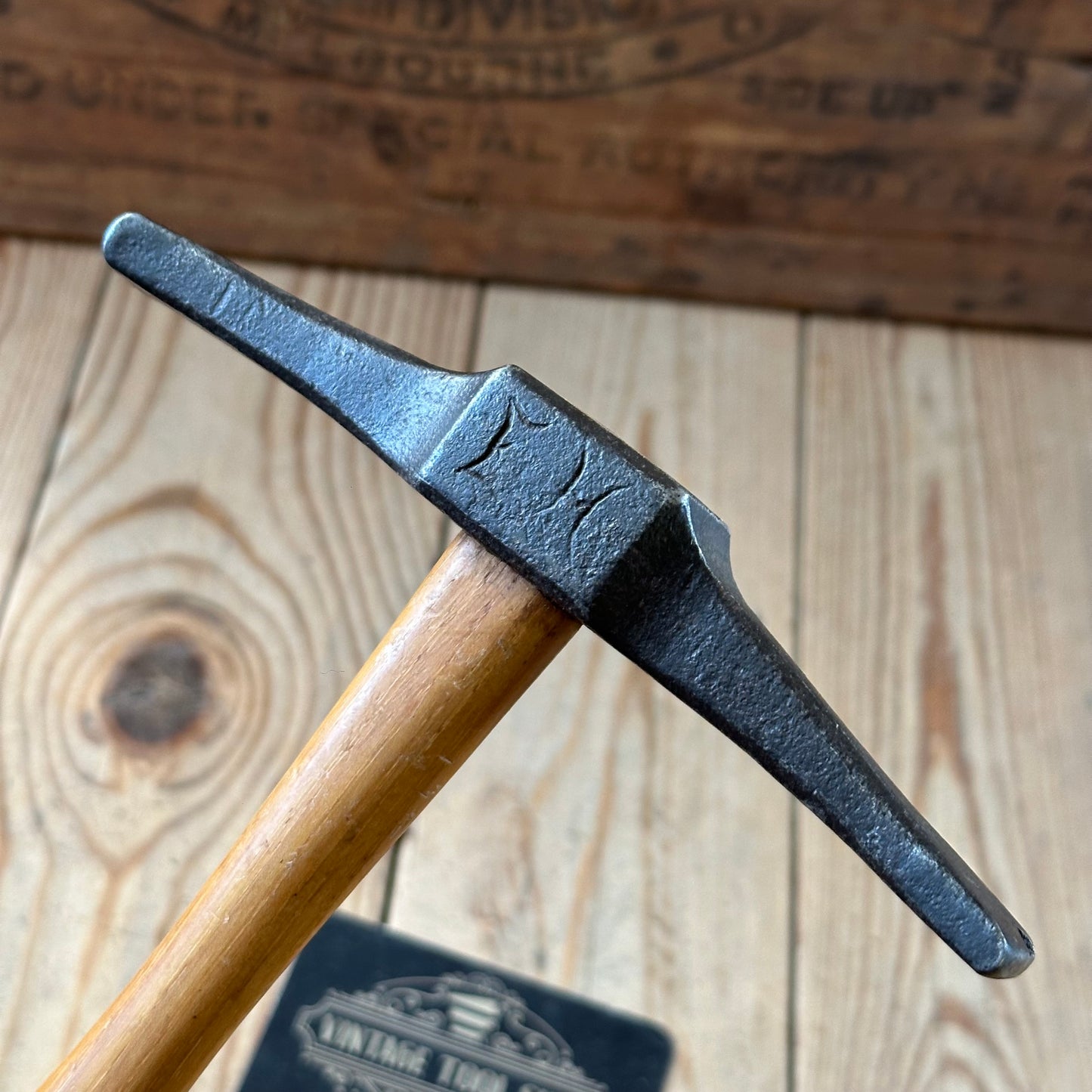 D1832 Vintage DOUBLE FACE Metalworking HAMMER