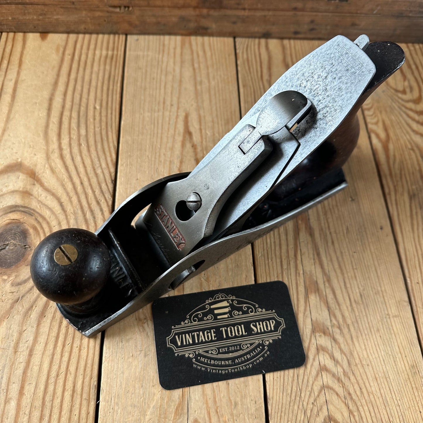 N1823 COOL! Vintage STANLEY USA No.10 & 1/2 Jack Rabbet Rebate PLANE