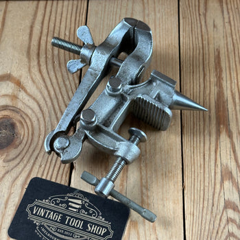 N1781 HANDY! Vintage small BENCH VICE & anvil