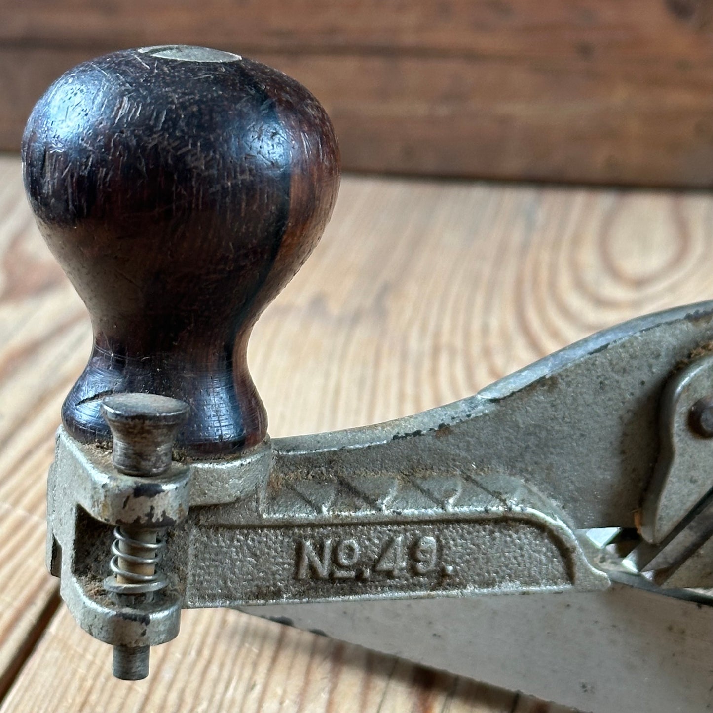 N1046 Antique STANLEY USA No.49 Tongue & Groove PLANE S casting