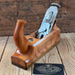 SOLD. N1703 GORGEOUS Vintage E.C.E. West-Germany No:711 PRIMUS PLANE Figured Pear & Lignum Vitae Sole
