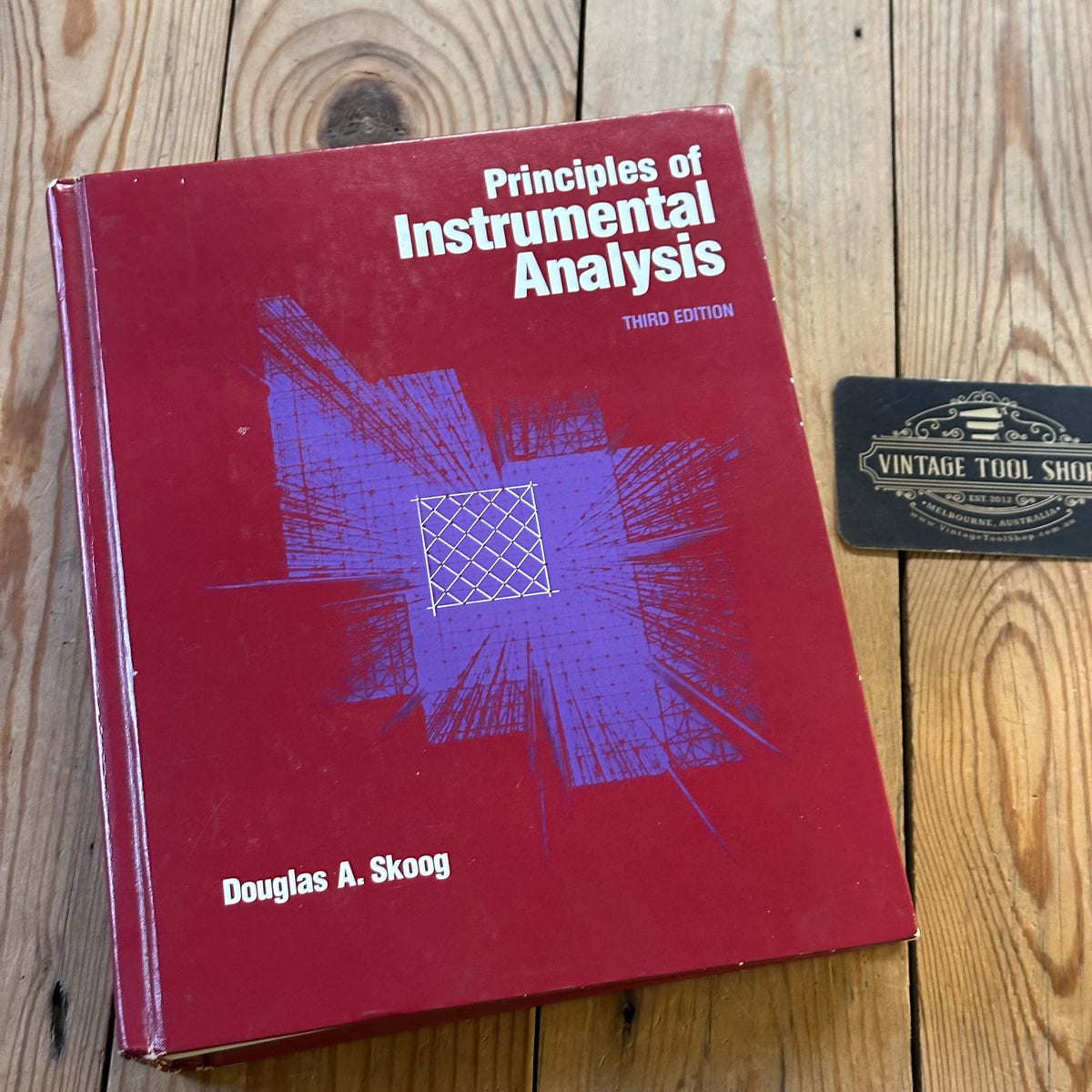 XBN83 Vintage BOOK Principles of INSTRUMENTAL ANALYSIS by D.A.Skoog