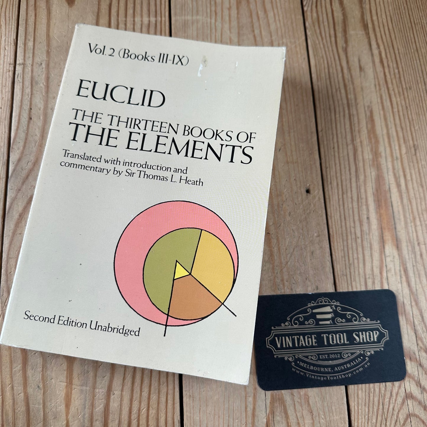 XBN2 Vintage Vol 1 & 2 BOOKS EUCLID The 13 Books of the ELEMENTS translated by Sir T.L.Heath