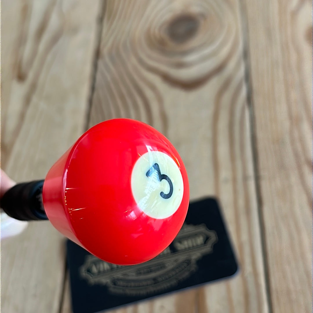 Reporpose Red Part TR154 Repurposed Red No.3 POOL BALL HEX TIP DRIVER by Tony Ralph ...