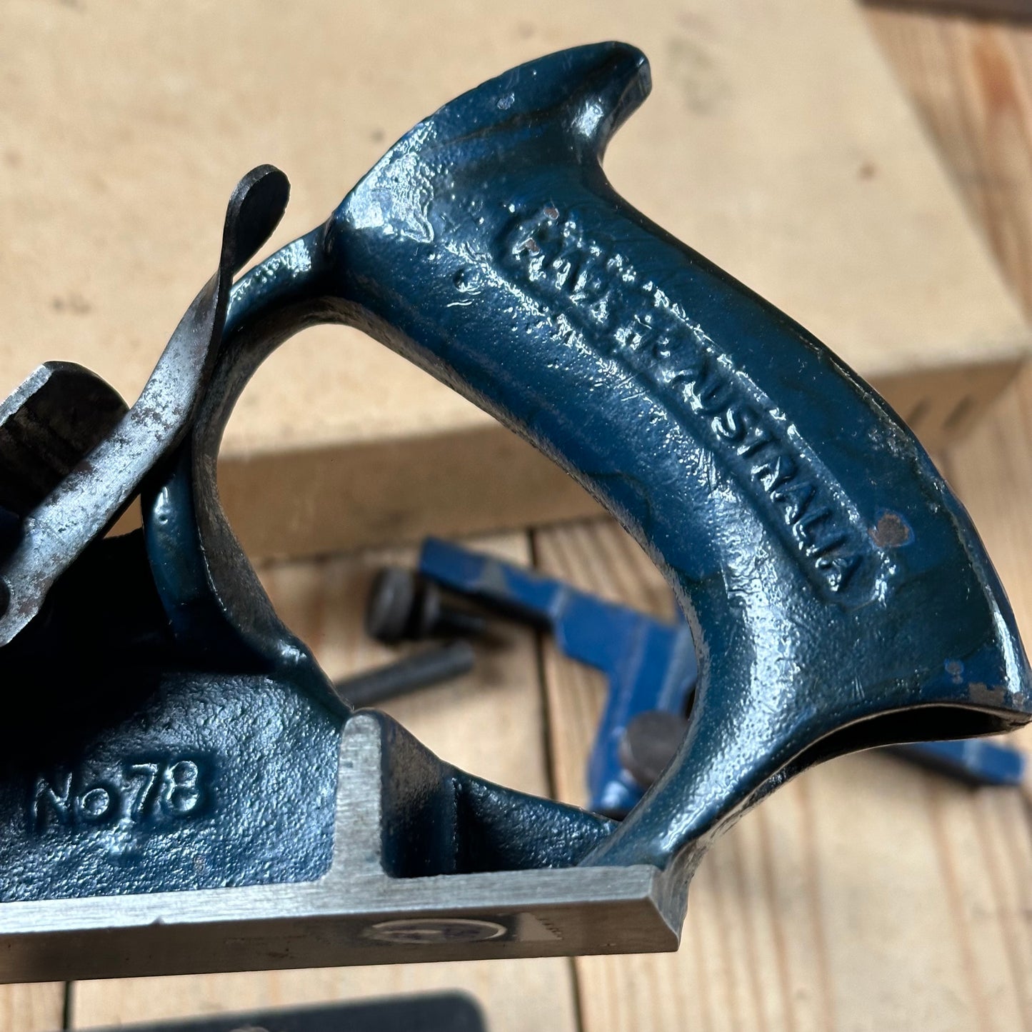 SOLD. N1289 ORIGINAL! Collector Grade Vintage CARTER Australia No:78 Duplex REBATE Rabbet PLANE IOB