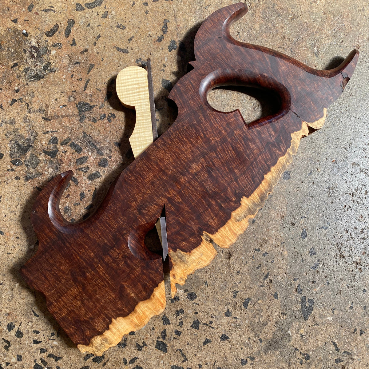 HSP5 One of One HERITAGE SAWS Melbourne GIDGEE Rebate plane “Cut Along the Dotted Line”