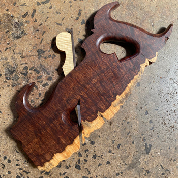HSP5 One of One HERITAGE SAWS Melbourne GIDGEE Rebate plane “Cut Along the Dotted Line”